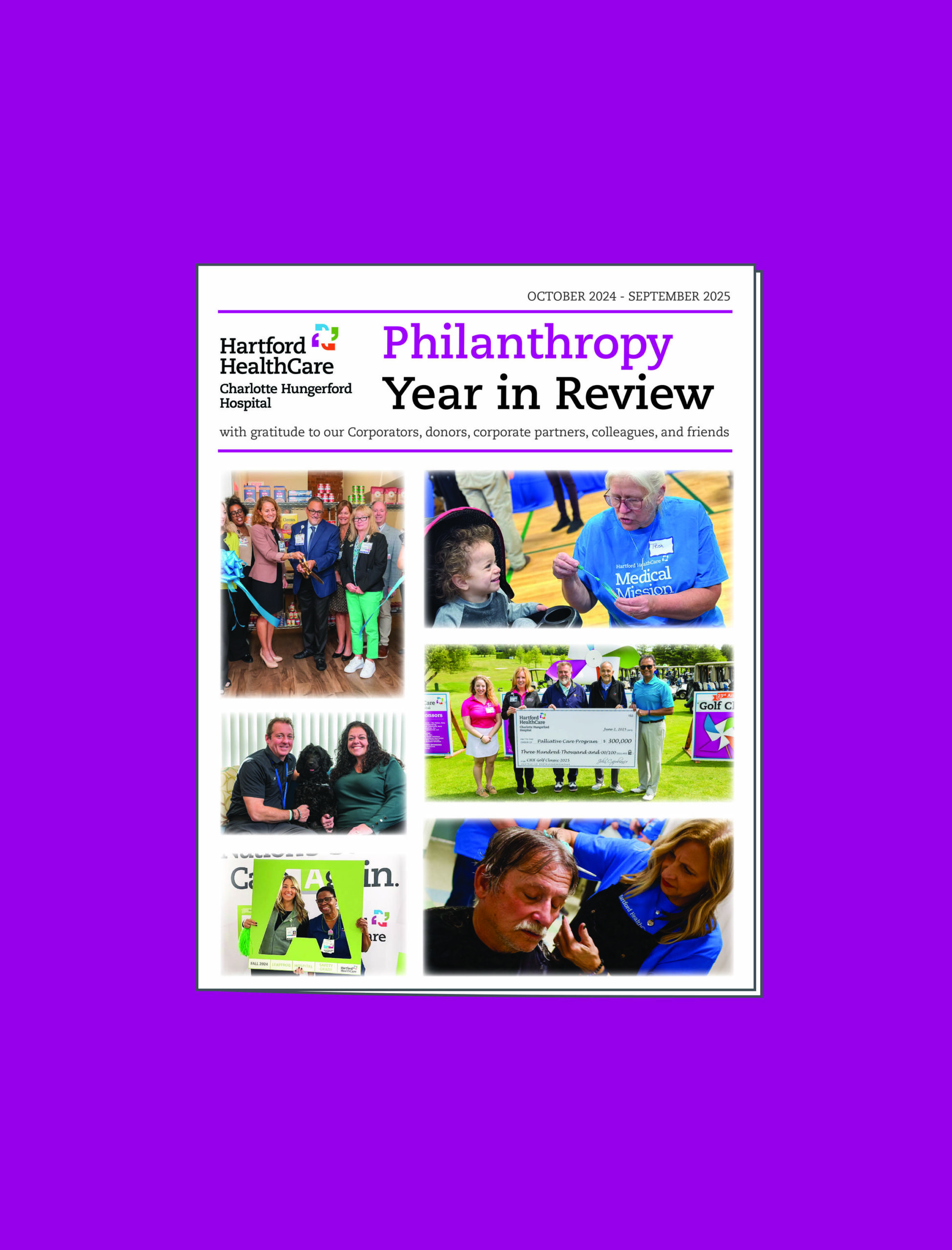 Charlotte Hungerford Hospital's 2025 Philanthropy Year in Review ...